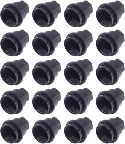 Dunsihui 20pcs Lug Lug Nut Cover Cap 15661036 متوافق مع S10 S15 Blazer Jimmy Sonoma GTI 560-5208 Cover Lug Nut Cover 560-5040 أسود 560-5063 Lugnut 560-5116 in Saudi Arabia