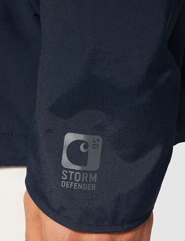 Carhartt Men's Big & Tall Shoreline Jacket Waterproof Breathable Nylon,Black,XXX-Large in Saudi Arabia
