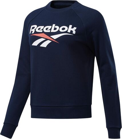 Reebok Classic Vector Crewneck, Light Grey Heather, Small in Saudi Arabia