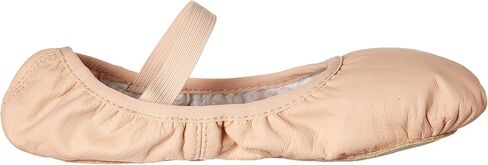 Bloch Dance Women's Belle Full-Sole Leather Ballet Shoe/Slipper, Pink, 5 in Saudi Arabia