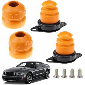 توقفات الصدمة الأمامية والخلفية ، مجموعة Jounce Jostmper متوافقة مع Ford Mustang 2005-2012.replace# M5570A （4pcs）