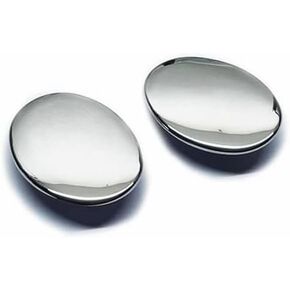 Chrome Head Light Headlight Washer Nozzle Cover Cap for Porsche 911 996 C2 C4 Turbo Facelift