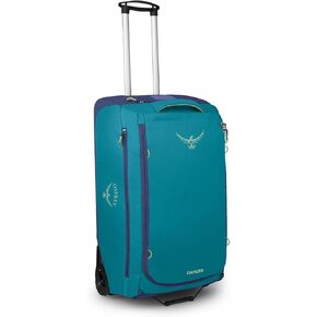 Osprey Daylite 85L حقيبة من القماش الخشن ذات العجلات ، Spikemoss الأزرق/القلوية