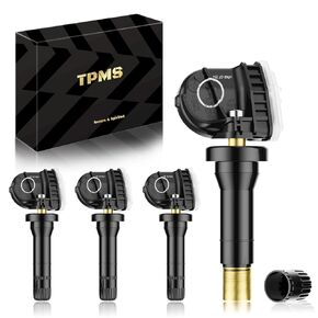 4PCS Pre-Programmed TPMS Sensor Tire Pressure Monitoring Sensor - Compatible with Ford F150 Explorer Edge Ranger Mustang Lincoln MKT MKX MKS MKZ - 315MHz Replaces# F2GZ1A189A