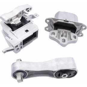 Engine Motor & Transmission Mount Compatible with Mini 2014-2022 Cooper & 2016-2022 Cooper Clubman & 2014-2023 Cooper Countryman 1.5L 2.0L,2016-2022 X1 & 2018-2023 X2 & 2020-2023 228I M235I 2.0L 3PCS