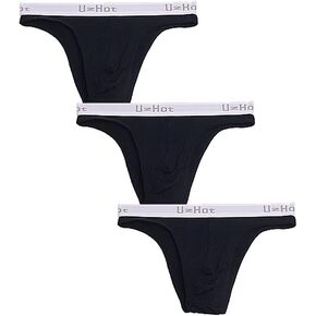 Men's Cotton Anti-Friction Sweat Absorbing Triangle Briefs Underwear Bulge Pouch Soft Panties