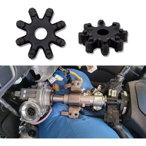 2PCS Flexible Steering Coupler, Steering Coupling, 56315-2K000FFF Steering Gear Bushing, Automotive Power Steering Coupler Steering Column Compatible with Kia Sonata Elantra Santa Fe