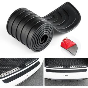 GaRhomxy Rear Bumper Protector, Universal Car Rear Bumper Protector Guard, 41.5x3.6 inch Non-Slip Protection Strip, Automotive Exterior Accessories