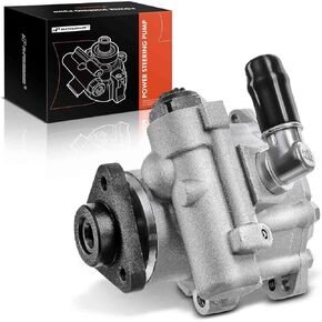A-Premium Power Steering Pump Compatible with Audi A4 2006-2007, A4 Quattro 2005-2009, V6 3.2L Only, Replace # 8E0-145-153-H