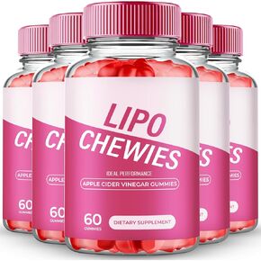Lipo Chewies Brazillian Gummies - Advanced Formula Supplement Support, 300 Gummies for 5 Months