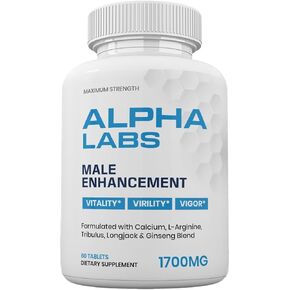 ملحق Zonata الرسمي Alpha Labs الغذائي للذكور ، الصيغة الطبيعية للحفاظ على مستويات الطاقة والأداء ، أفضل مراجعات Alphalabs (60 قرصًا)