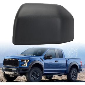 Replacement Right Passenger Mirror Cover Caps Compatible with Ford F150 2015 2016 2017 2018 2019 2020 (Textured Black)