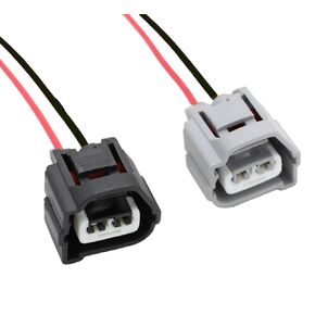 2Pcs Ignition Coil Plug Connectors Wiring Harness Compatible for Hyundai Kia 27301-26600