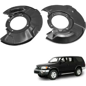 GXARTS Front Right Left Disc Brake Dust Cover Shield 4770435091 4770335091 Compatible with Toyota 4Runner 1996-2002 Compatible with Toyota Tacoma 1995-2004 Passenger Driver Side