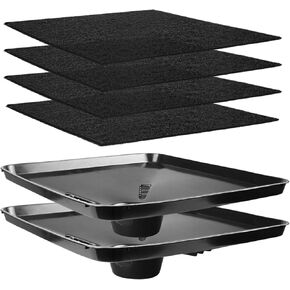 2pcs نقل النقل عموم 17892 لمصارف زيت ليزلي - 4 مساءً 22 '' وسادة لدغة تصريف الزيت ، سائل كبير الصيد مقلاة تصريف زيت مربع يتناسب مع العديد