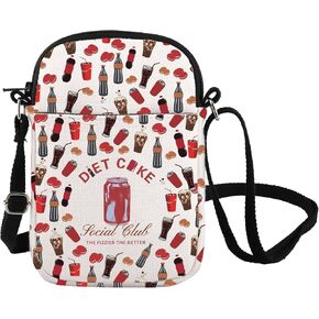 Drinks Crossbody Bag Fizzy Drink Lover Gift Fizzy Drink Addict Shoulder Bag Drink Lover Messenger Bag Vodka Drinker Gift
