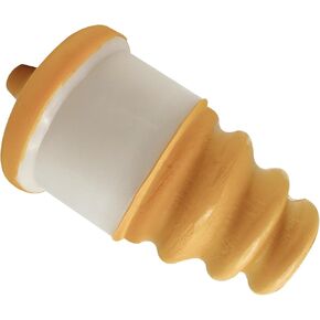 2Pcs Fit for Fiat 500 Abarth Panda Bump Stop Support Suspension Replace 51811829 Rear Buffer Block Rear Shock Absorber Rubber Buffers