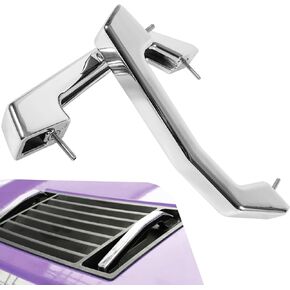 YMT 12498996 Silver Billet Hood Handles Exterior Accessories Fits for Hummer H2 SUT 2003-2009