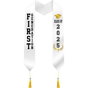 Mexican Graduation Stole Class of 2025 - Classic Mexico Style Honor Stoles for Unisex Adult College Students
