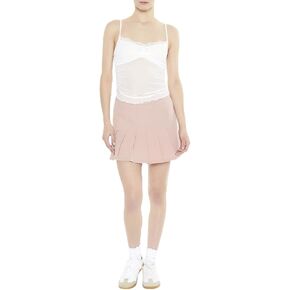 Forever 21 Line's Pleate A-Line Mini Skirt