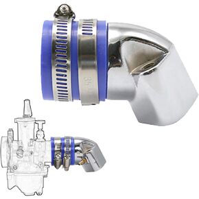 محول واجهة كربن لتوريد الوقود للدراجات النارية ل yamaha 100 RSZ100 JOG100 PE27 PE30 CVK24 26 CVK30 PWK21-30 SCOOTER MOPED MOPED ATV GO KART KART MOTRACTION (C)