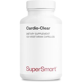 SuperSmart - Cardio Clear (ملحق Garlic EDTA) - مع حمض الماليك ، Disodium الكالسيوم EDTA ، المغنيسيوم ، Bromelain | غير المعد المعد-