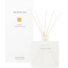 يشمل Archipelago Botanicals Charleston Reed Diffuser ، موزع القصب العطور المنزلية ، زيت العطور ، وعاء زجاجي ، و 10 من القصب الناشر ، مثالي للمنزل أو المكتب أو الهدية ، 7.6 أوقية