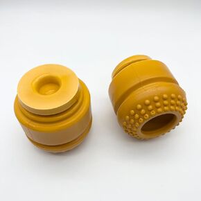 2pcs التعليق الأمامي الوفير Stop DC3Z-3020-B لفورد سوبر الخدمة (أصفر)