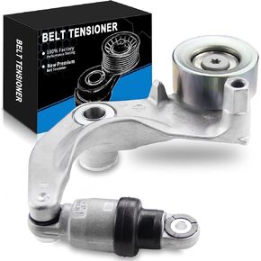 Belt Tensioner Assembly with Pulley for:-Honda Civic 2012 2013 2014 2015 1.8L L4 Replace OE# 39385, 3117051BH01, 31170R0A015, 31170R0A005, 31170R0A025, 3117051BH02, 89600 49470
