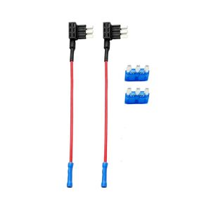 Micro 3 Fuse TAP and Fuse Holders Set 15A Car Add a Circuit ATM Blade Fuse Tap Adapter with 5 Pcs 15 Amp Micro 3 Blade Fuses Kit 15A Fuse Mini Fuse Holder 3 ATM Circuit Adapter (5pcs)