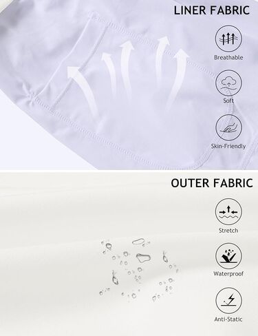MoFiz Mens Swim Trunks 7inch Swim Shorts with Compression Liner Swimming Suits Board Shorts Surf Short Bathing Suit in Kuwait
