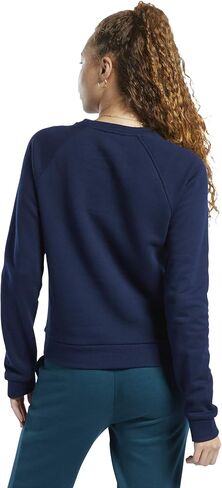 Reebok Classic Vector Crewneck, Light Grey Heather, Medium in Saudi Arabia