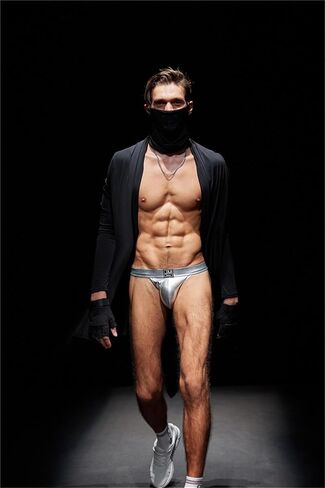 Jockmail Mens jockstrap مؤيد Athletic Jockstrap Thongs ملابس داخلية للذكور in Kuwait