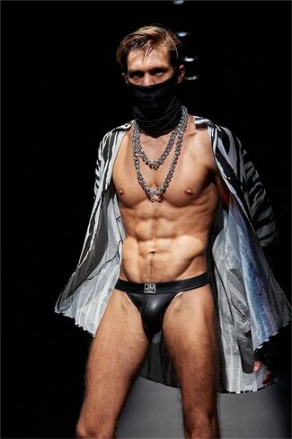 Jockmail Mens jockstrap مؤيد Athletic Jockstrap Thongs ملابس داخلية للذكور in Kuwait