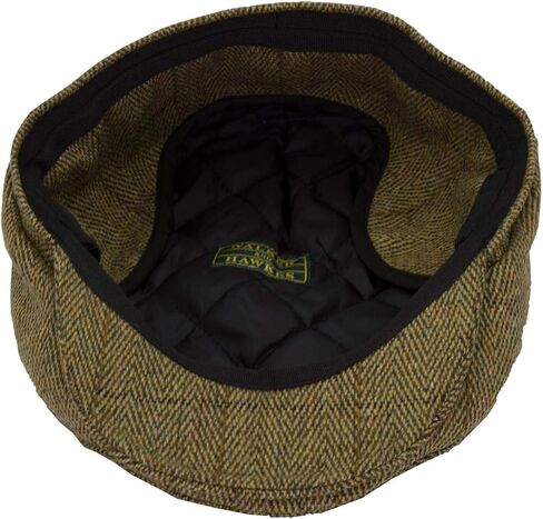 Walker and Hawkes - Derby Tweed Eddie Flat Cap w/Foldable Ear Flaps in Saudi Arabia