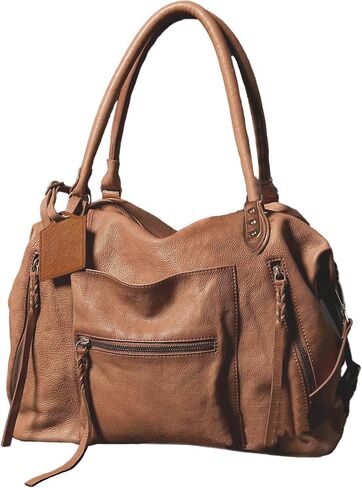 Women's Tote Bag Free Tote Bag People with Zipper Large Women Vegan Leather Handbags with Adjustable Strap in Kuwait