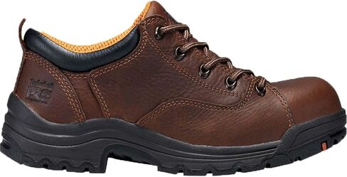 حذاء عمل Timberland Pro نسائي Titan Oxford من خليط معدني لأصابع القدم، متوسط، بني محبب بالكامل، متوسط, بني محبب بالكامل., Medium in Saudi Arabia