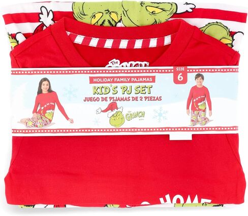 The Grinch who Stole Christmas Matching Family Pajamas - Adult, Kids, Baby, Infant, Pets in Kuwait