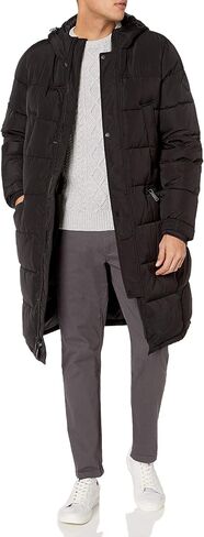 Vince Camuto Men's Long Insulated Warm Winter Coat Parka in Saudi Arabia