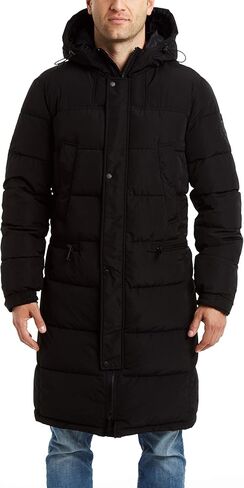 Vince Camuto Men's Long Insulated Warm Winter Coat Parka in Saudi Arabia