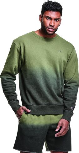 Champion Men's Specialty Dye Fleece Crew in Kuwait