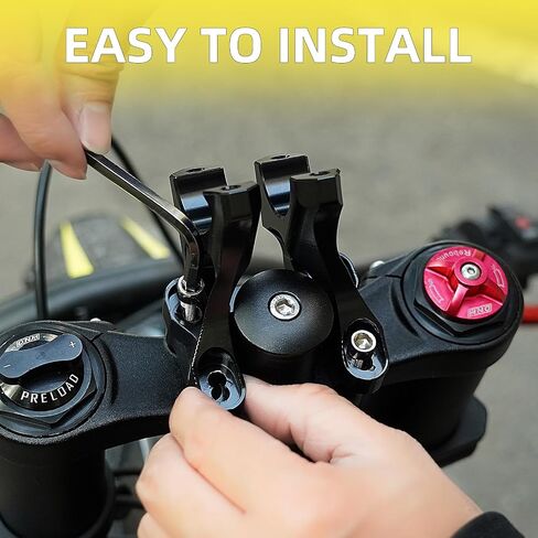 Riser Riser + Risers STEM لتلك التالاريا/سيرون لايت بي ، وسادات حاملة شريط المقبض للتاباريا ، ارتفاع ارتفاع 15 مم (0.6 ") للخلف أو للأمام in Saudi Arabia