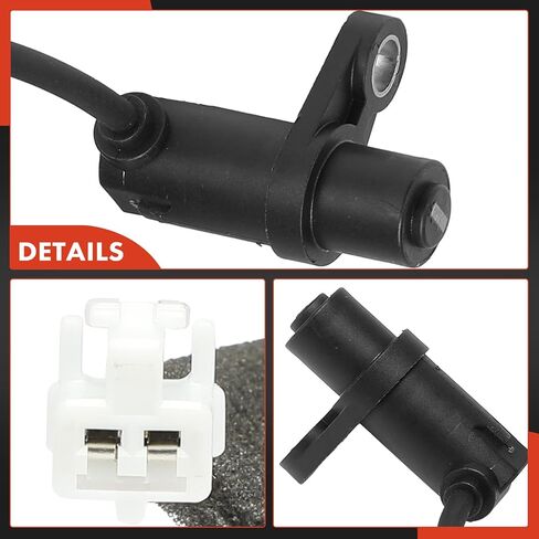 A-Premium ABS Wheel Speed Sensor Compatible with Toyota Models - RAV4 2001 2002 2003 2004 2005 - Rear Driver and Passenger Side, 2-PC Set, Replace# 8954542030, 8954642030 in Saudi Arabia