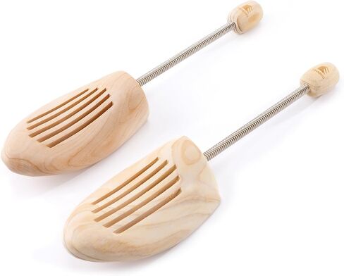 Adjustable Wood Shoe Trees With Spring,Wooden Shoes Tree For Men &Women,Shoe Shaped Shoe Lasts Wooden Shoe Stretcher in Saudi Arabia