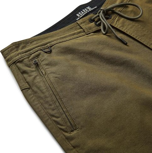 Roark Men Traveler Traveler Pant - سروال سفر خفيف الوزن مع امتداد ، حزام قابل للتعديل ، وجيوب للطائرات in Kuwait