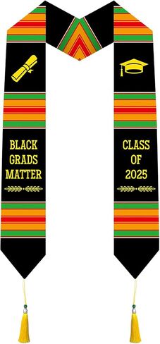 Mexican Graduation Stole Class of 2025 - Classic Mexico Style Honor Stoles for Unisex Adult College Students in Saudi Arabia