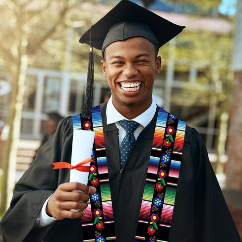 سرق التخرج المكسيكي من 2025 - كلاسيك مكسيكو على طراز المكسيك ستولز لطلاب الجامعات للجنسين للبالغين in Saudi Arabia