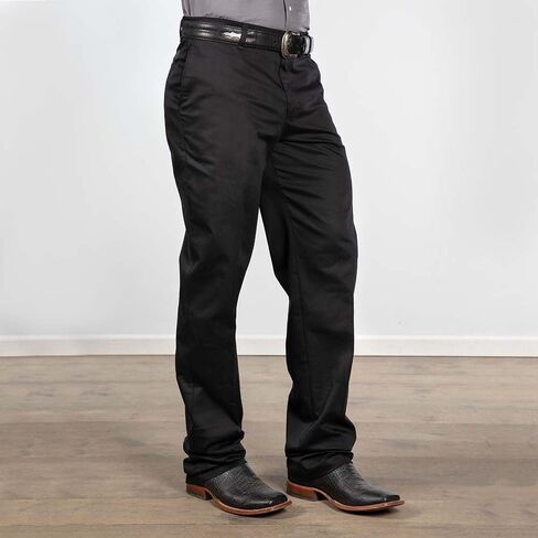 Wrangler Men's Flat Front Relaxed Fit Casual Pant in Saudi Arabia