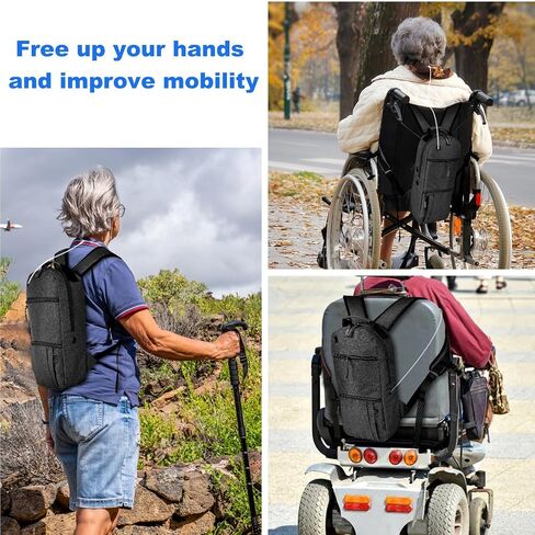 iGuerburn Portable Oxygen Tank Backpack for Small Size M2, A/M4, ML6, B/M6, M7, C/M9 Cylinders in Saudi Arabia