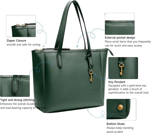 Women's Tote Bag Leather Handbag for Women 16L Large Capacity Travel Purses Ladies Shoulder Bags in Saudi Arabia